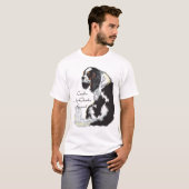 cavalier koning charles spaniel t-shirt (Voorkant volledig)