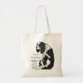 cavalier koning charles spaniel tote bag (Voorkant)