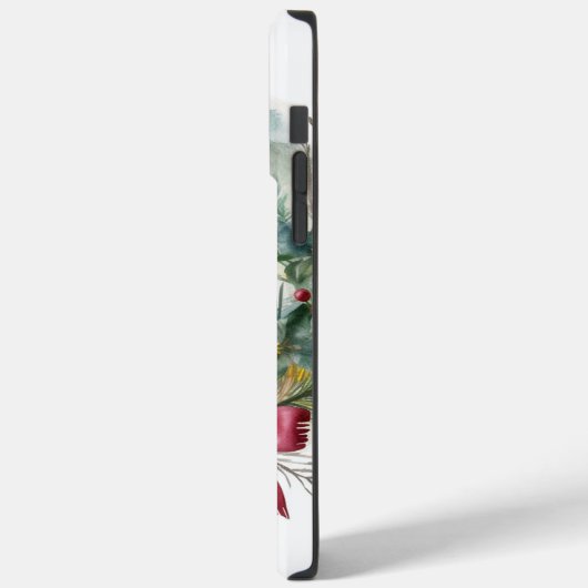 Cavalier Koning Kerstkrans Feestelijke Pup Case-Mate iPhone Case (Achterkant / Links)