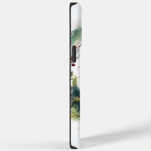 Cavalier Koning Kerstkrans Feestelijke Pup Case-Mate iPhone Case (Achterkant / Rechts)