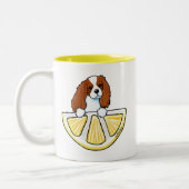 Cavalier Life Lemons Two-Tone Coffee Mok (Links)