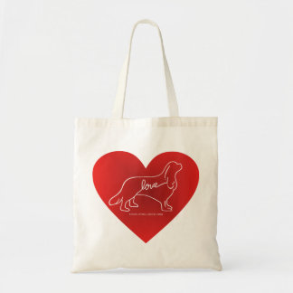 Cavalier Love Canvas tas