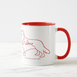 Cavalier Love Coffee Mok