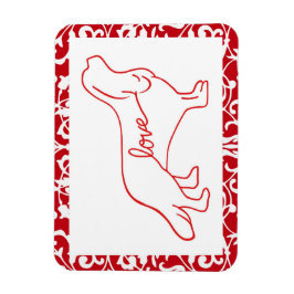 Cavalier Love Magnet Magneet