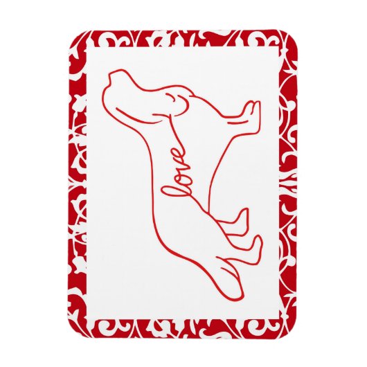 Cavalier Love Magnet Magneet (Verticaal)