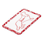 Cavalier Love Magnet Magneet (Linkerzijde)