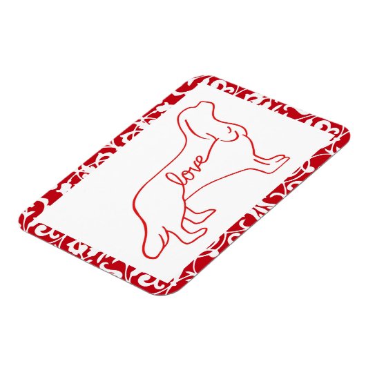 Cavalier Love Magnet Magneet (Linkerzijde)