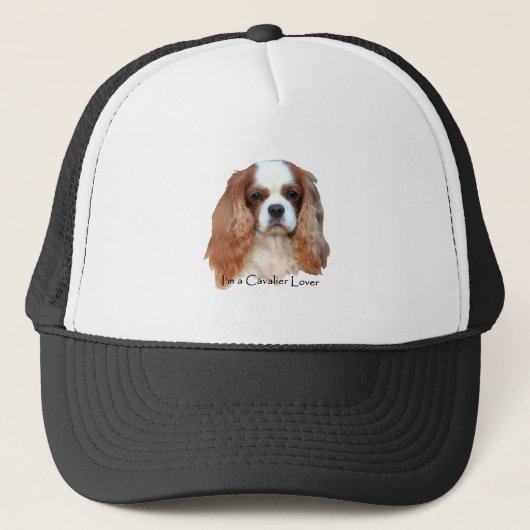Cavalier Lover Trucker Pet (Voorkant)