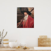 Cavalier met Musket Poster (Keuken)