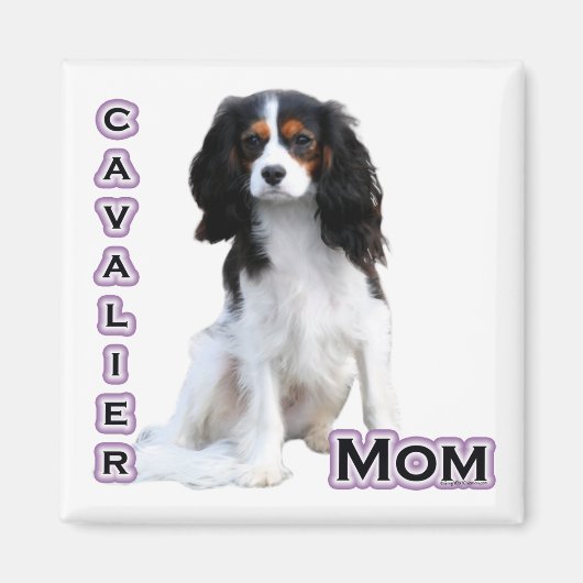 Cavalier Moeder 4 - Magneet (Voorkant)