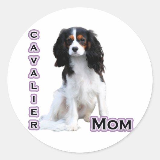 Cavalier Moeder 4 - Sticker (Voorkant)