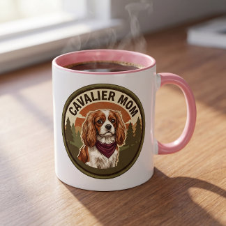 Cavalier Moeder Koffiemok | King Charles Hond Cade Mok