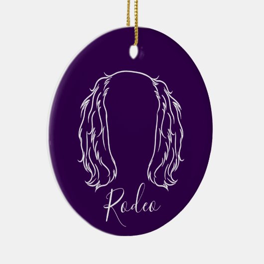 Cavalier Ornament (Paw Prints) (Rechts)