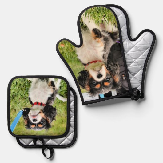 Cavalier Ovenwant & Pannenlap Set (Voorkant / Achterkant)