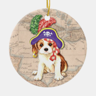 Cavalier Pirate Keramisch Ornament
