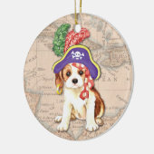 Cavalier Pirate Keramisch Ornament (Links)