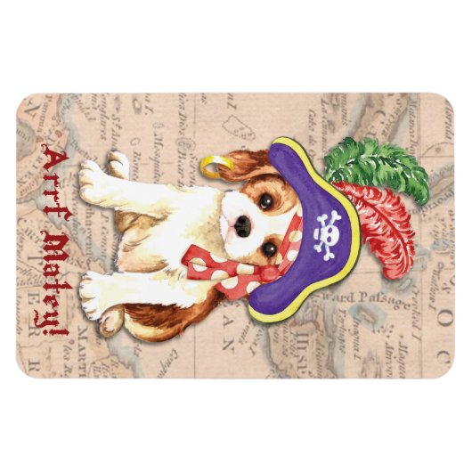 Cavalier Pirate Magneet (Horizontaal)