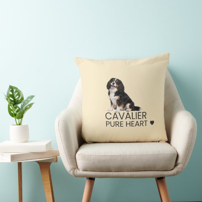 Cavalier – Pure Heart Throw Pillow Kussen (Stoel)