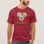 Cavalier Rescue USA Logo T-shirt (Voorkant)