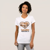 Cavalier Rescue USA Logo T-shirt (Voorkant volledig)