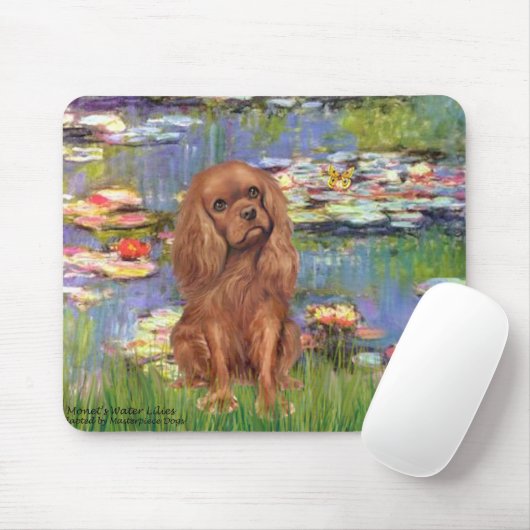 Cavalier (Ruby7) - Lilies 2 Muismat (Met muis)