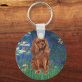 Cavalier (Ruby7) - Lilies 5 Sleutelhanger (Voorkant)