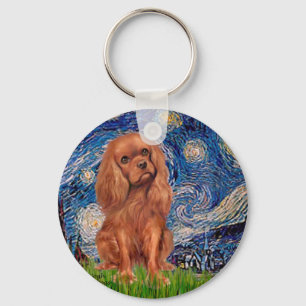 Cavalier (Ruby7) - Sterrennacht Sleutelhanger