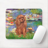 Cavalier (Ruby7) - Waterlelies 2 Muismat (Met muis)