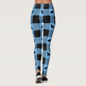 Cavalier Silhouette en Gingham Pset Leggings (Achterkant)