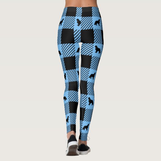 Cavalier Silhouette en Gingham Pset Leggings (Achterkant)