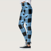 Cavalier Silhouette en Gingham Pset Leggings (Links)