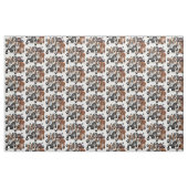 Cavalier Spaniel Colors Fabric Stof (Yard (91,4 cm))