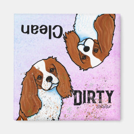 Cavalier Spaniel Dishwasher magnet