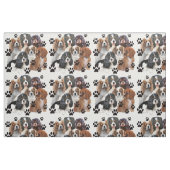 Cavalier Spaniel Fabric Stof (Fat Quarter)