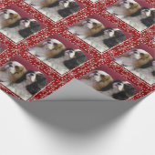 Cavalier Spaniel Holiday Wrapping Paper Cadeaupapier (Hoek)