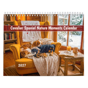 Cavalier Spaniel Natuur Momenten Kalender