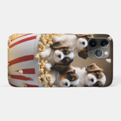Cavalier Spaniel Quadruplets Honden in de Popcorn, Case-Mate iPhone Case (Achterkant (horizontaal))