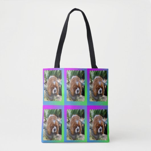 Cavalier Spaniel Sooky Face Tote Bag (Voorkant)