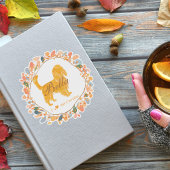 Cavalier Sticker - Personalized Pastel Orange Gift