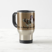 Cavalier Threous Travel Mug Reisbeker (Voorkant links)