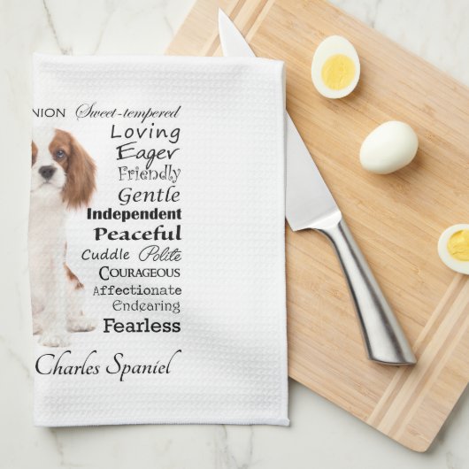 Cavalier Traits Kitchen Towel Theedoek (Quarter Fold)