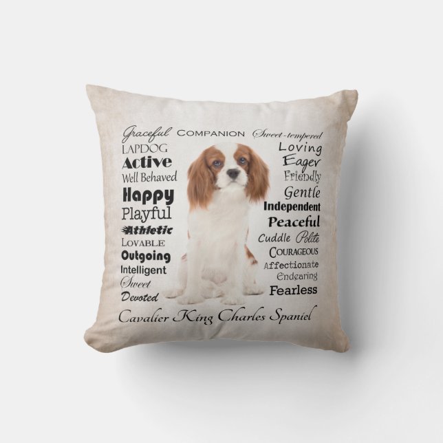 Cavalier Traits Pillow Kussen (Voorkant)