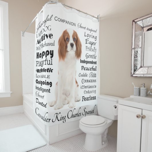 Cavalier Traits Showgordijn Douchegordijn (In situ)