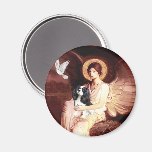 Cavalier (TRI5) - Zittende engel Magneet (Voorkant / Achterkant)