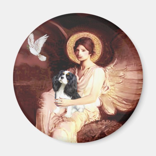 Cavalier (TRI5) - Zittende engel Magneet (Voorkant)