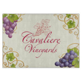 Cavaliere Vineyards Cutting Board Snijplank (Voorkant)