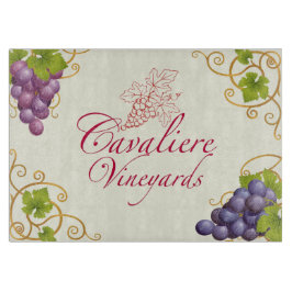Cavaliere Vineyards Cutting Board Snijplank