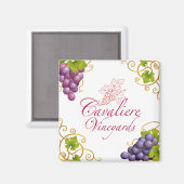 Cavaliere Vineyards Magnet (Voorkant / Achterkant)