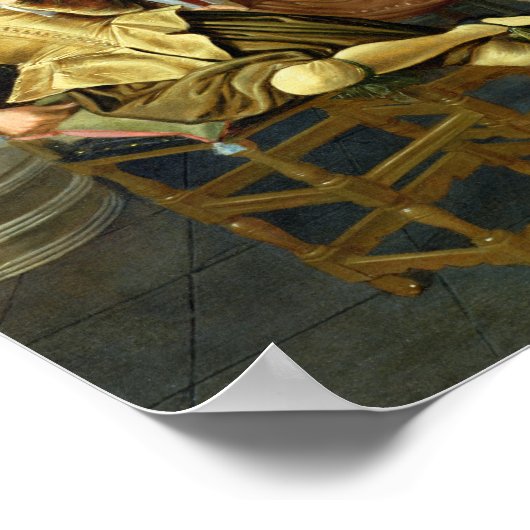 Cavaliers in een tavern poster (Hoek)