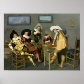 Cavaliers in een tavern poster (Voorkant)